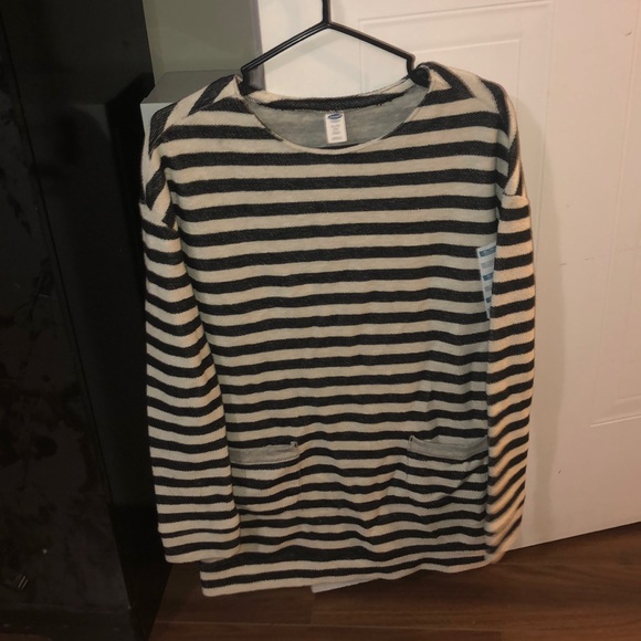 Striped dress with pockets - Picture 1 of 3